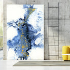 UNTITLEDIV by LIZ Jardine on GIANT ART - blue abstract abstract