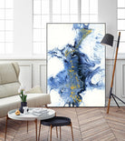 UNTITLEDIV by LIZ Jardine on GIANT ART - blue abstract abstract
