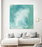 Untitled Seagreen by Corrie LaVelle on GIANT ART - white abstract