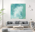 Untitled Seagreen by Corrie LaVelle on GIANT ART - white abstract