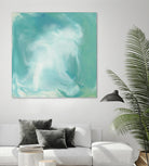 Untitled Seagreen by Corrie LaVelle on GIANT ART - white abstract