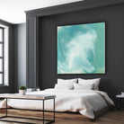 Untitled Seagreen by Corrie LaVelle on GIANT ART - white abstract