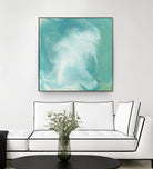 Untitled Seagreen by Corrie LaVelle on GIANT ART - white abstract