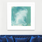 Untitled Seagreen by Corrie LaVelle on GIANT ART - white abstract