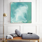 Untitled Seagreen by Corrie LaVelle on GIANT ART - white abstract