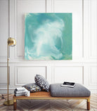 Untitled Seagreen by Corrie LaVelle on GIANT ART - white abstract