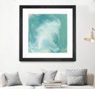 Untitled Seagreen by Corrie LaVelle on GIANT ART - white abstract