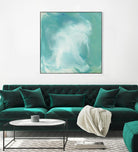 Untitled Seagreen by Corrie LaVelle on GIANT ART - white abstract