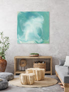 Untitled Seagreen by Corrie LaVelle on GIANT ART - white abstract