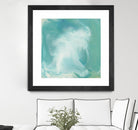 Untitled Seagreen by Corrie LaVelle on GIANT ART - white abstract