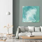 Untitled Seagreen by Corrie LaVelle on GIANT ART - white abstract