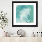 Untitled Seagreen by Corrie LaVelle on GIANT ART - white abstract
