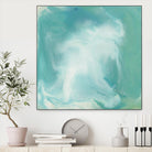 Untitled Seagreen by Corrie LaVelle on GIANT ART - white abstract