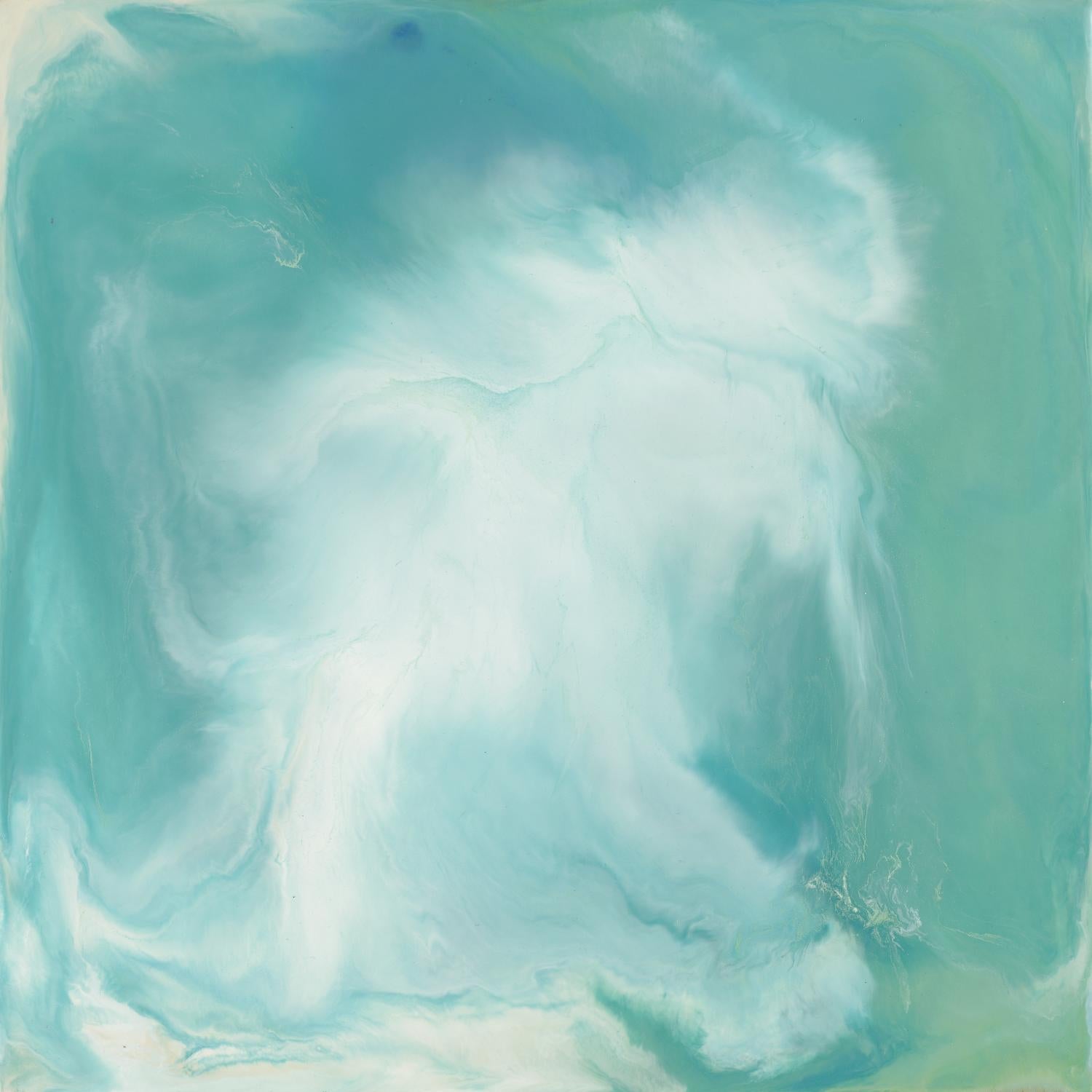 Untitled Seagreen de Corrie LaVelle sur GIANT ART - abstrait blanc