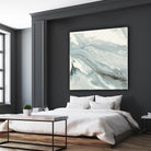 Manifest by Corrie LaVelle on GIANT ART - grays, blacks fluid abstracts