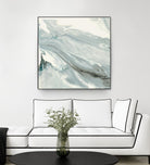 Manifest by Corrie LaVelle on GIANT ART - grays, blacks fluid abstracts