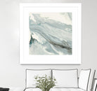 Manifest by Corrie LaVelle on GIANT ART - grays, blacks fluid abstracts