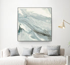 Manifest by Corrie LaVelle on GIANT ART - grays, blacks fluid abstracts