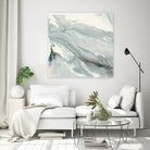 Manifest by Corrie LaVelle on GIANT ART - grays, blacks fluid abstracts