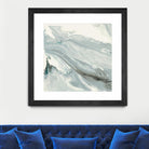 Manifest by Corrie LaVelle on GIANT ART - grays, blacks fluid abstracts