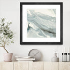 Manifest by Corrie LaVelle on GIANT ART - grays, blacks fluid abstracts