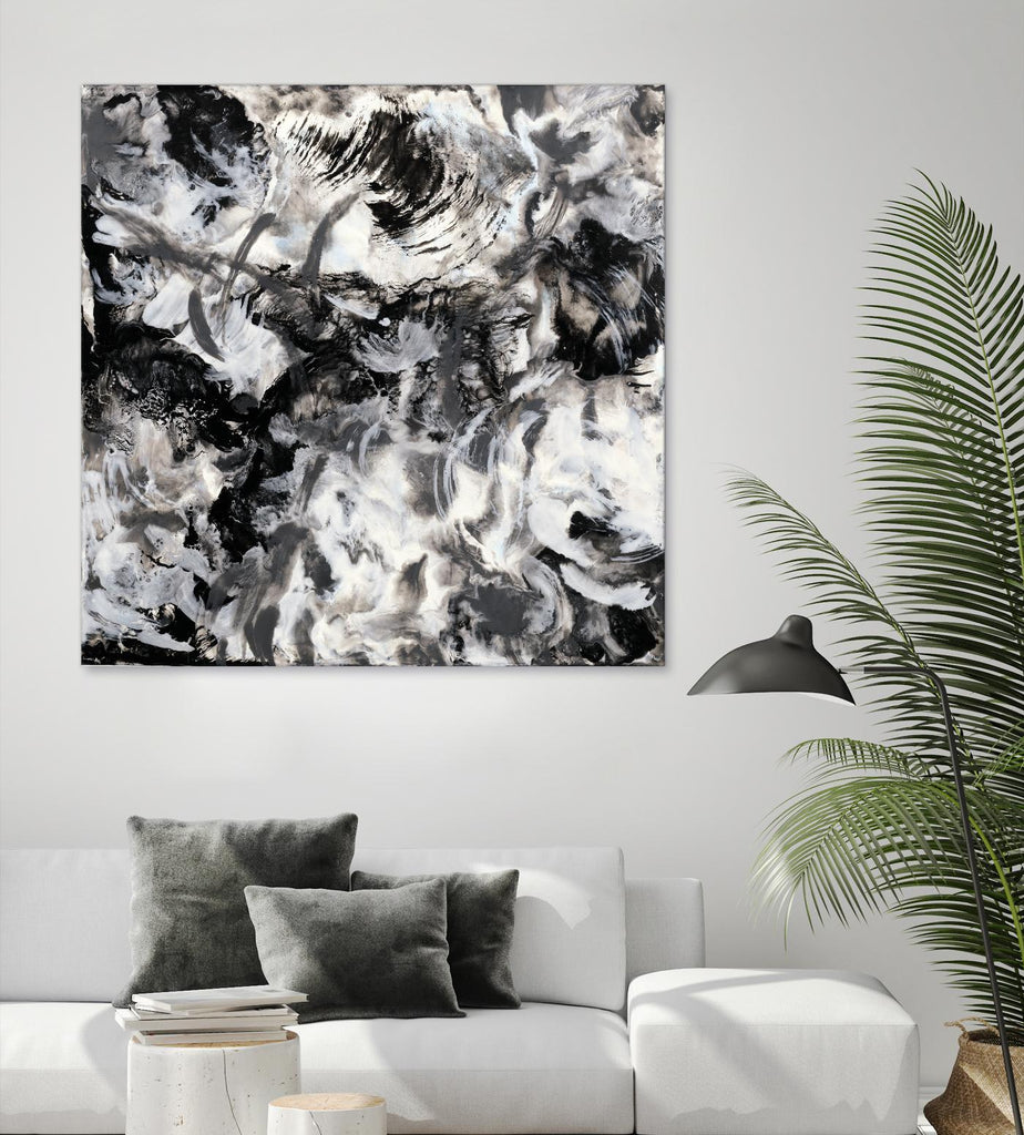 Escalation by Corrie LaVelle on GIANT ART - white abstract