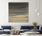 Peach Stripes by Corrie LaVelle on GIANT ART - black abstract