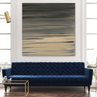 Peach Stripes by Corrie LaVelle on GIANT ART - black abstract