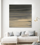 Peach Stripes by Corrie LaVelle on GIANT ART - black abstract