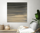 Peach Stripes by Corrie LaVelle on GIANT ART - black abstract