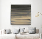 Peach Stripes by Corrie LaVelle on GIANT ART - black abstract