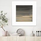 Peach Stripes by Corrie LaVelle on GIANT ART - black abstract
