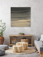Peach Stripes by Corrie LaVelle on GIANT ART - black abstract