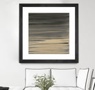 Peach Stripes by Corrie LaVelle on GIANT ART - black abstract