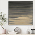 Peach Stripes by Corrie LaVelle on GIANT ART - black abstract