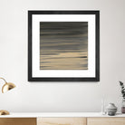 Peach Stripes by Corrie LaVelle on GIANT ART - black abstract