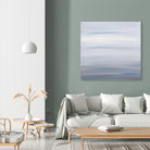 Blue Stripes by Corrie LaVelle on GIANT ART - white abstract