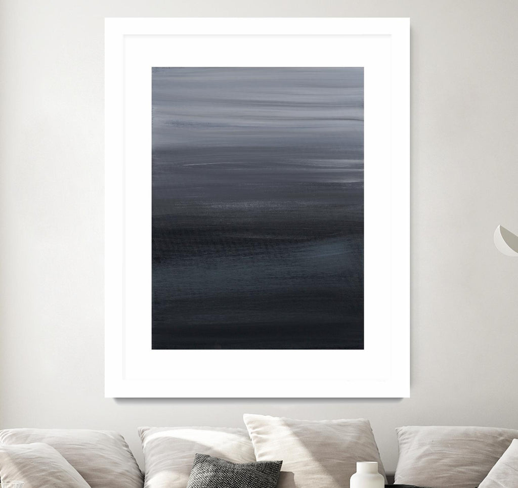 Dawn Breaks de Corrie LaVelle sur GIANT ART - abstrait gris