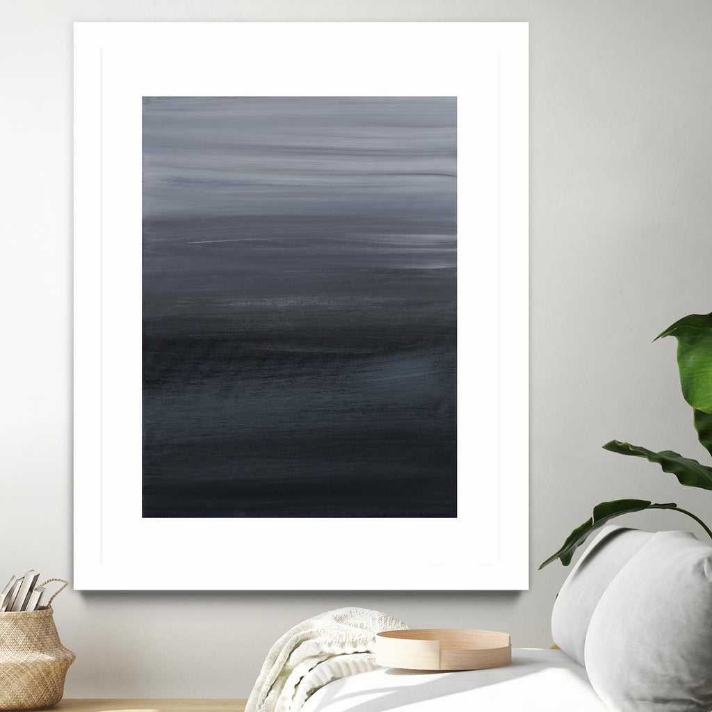 Dawn Breaks de Corrie LaVelle sur GIANT ART - abstrait gris