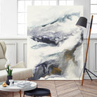 Expedite by Corrie LaVelle on GIANT ART - purples fluid abstracts