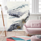 Expedite by Corrie LaVelle on GIANT ART - purples fluid abstracts