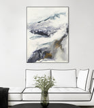 Expedite by Corrie LaVelle on GIANT ART - purples fluid abstracts