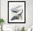 Expedite by Corrie LaVelle on GIANT ART - purples fluid abstracts