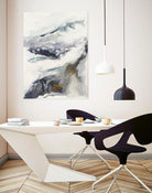 Expedite by Corrie LaVelle on GIANT ART - purples fluid abstracts