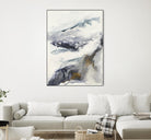 Expedite by Corrie LaVelle on GIANT ART - purples fluid abstracts