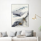 Expedite by Corrie LaVelle on GIANT ART - purples fluid abstracts