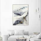 Expedite by Corrie LaVelle on GIANT ART - purples fluid abstracts