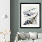 Expedite by Corrie LaVelle on GIANT ART - purples fluid abstracts