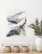 Expedite by Corrie LaVelle on GIANT ART - purples fluid abstracts