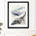 Expedite by Corrie LaVelle on GIANT ART - purples fluid abstracts